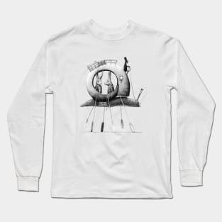 slak met konijnen Long Sleeve T-Shirt